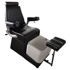 Luxury Pedicure black chair - Professional Pedicure & Footspa Equipment at Beauty Republic Equipment Store